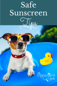 Ingredients to Avoid & Safe Sunscreen Tips